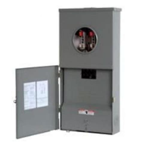 200 amp electrical meter box|200 amp meter base overhead.